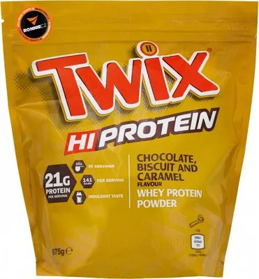 Obrázek produktu pro Twix HiProtein Powder, 455 g, čoko-sušenka-karamel