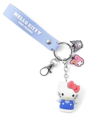 Productafbeelding van Hello Kitty en vrienden sleutelhanger set