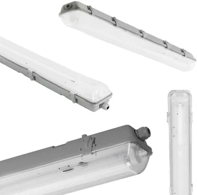 Immagine prodotto di plafoniera per tubi led 't8' 60 cm - 1 posto