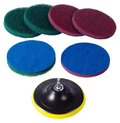 Obrázek produktu pro Čisticí houbička Schuurspons – červená a zelená – 12,7 x 12,7 cm