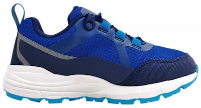 Imagen del producto de Trollkids Skarvan Hiker Low XT: Zapatos de senderismo para niños, modelo bajo, impermeables, color azul, ideales para uso diario