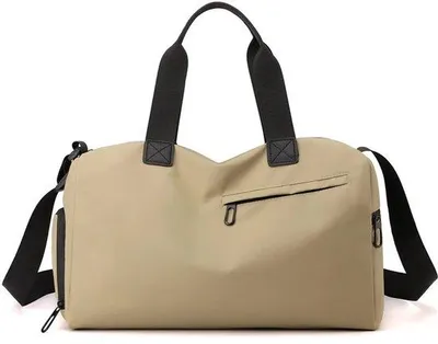 Produktbild von Klein Reisgepäck-Tas 40x20x25 cm - Reistas 40x25x20 cm - Unterfluggepäck für Ryanair - Wochenendausflug-Tasche - Braun