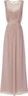 Productafbeelding van Little Mistress - Maxi-jurk voor dames, model LM860 (maat 36 EU), kleur: bruin (nerz)