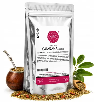 Zdjęcie produktu dla Yerba Mate z Guaraną 1kg Guarana Sunrise Naturalna Energia