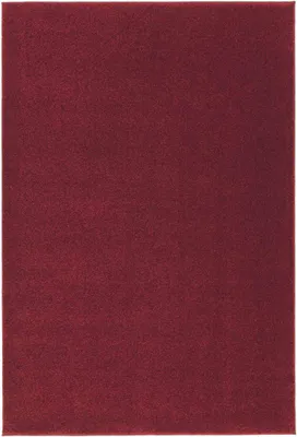 Image de Tapis Uni rouge Astra Samoa, dimensions : 200 x 290 cm