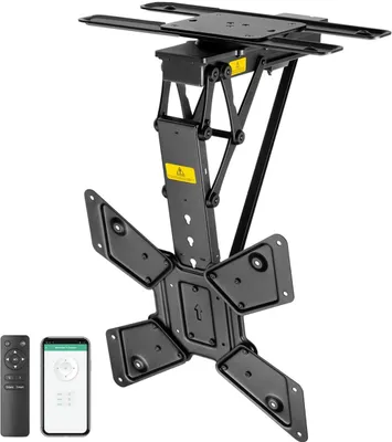 Produktbild von Mywall TV-Deckenhalterung HL46ML Motorisiert&Klappbar für Flachbildschirme mit Smart Home Steuerung für 23-65 Zoll, Belastung bis 30 kg mit 180° Drehfunktion