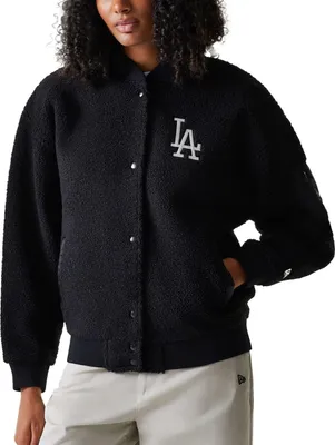 Produktbild von New Era Ladies Oversize SHERPA Bomber Jacke LA Dodgers - L