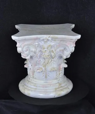 Immagine prodotto di Colonna Medusa Colonne romane Scultura in marmo Figura Decorazione Decorazione Stand 1027