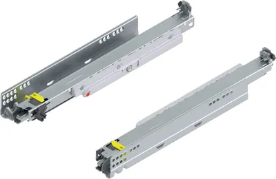 Immagine prodotto di Blum Movento Tip On Blum Cassetto estraibile 420 NL, cassetto estraibile con portata fino a 40 kg, guida inferiore 760H4200T