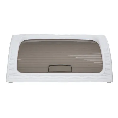 Zdjęcie produktu dla Plastikowy pojemnik na chleb RATTAN 41,7 x 27 cm / Plastikowy pojemnik na chleb / Pojemnik na chleb