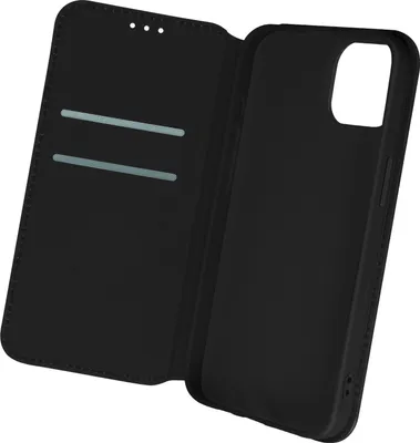 Produktbild von Avizar, Kunstleder Cover Classic Edition, Etui für Apple iPhone 13 Pro Max, Schwarz