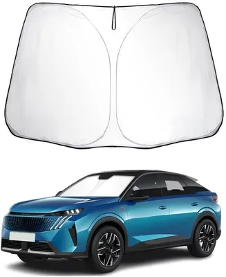 Image de Housse de pare-brise pliable avec protection UV pour l'intérieur de la Peugeot 3008 2024-2025
