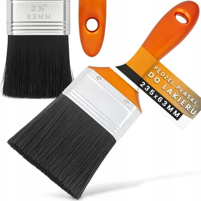 Produktbild von TRCR Flachpinsel 63 mm Lackierpinsel für präzise Malerarbeiten