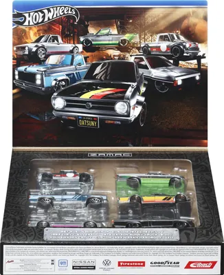 Produktbild von Hot Wheels HRX57, Fahrzeug-Set, 3 Jahr(e), Kunststoff, Metall, Mehrfarbig