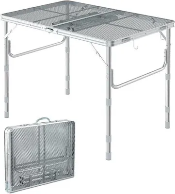 Produktbild von Famanu Grilltisch Klappbar - 90 x 60 cm