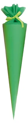 Obrázok produktu pre Goldbuch 97822 Farebný kartónový školský kužeľ - okrúhly, zelený, 70 cm