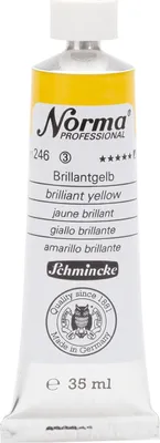 Schmincke 35ml Norma Professional Brillantgelb Öl 11 246 009