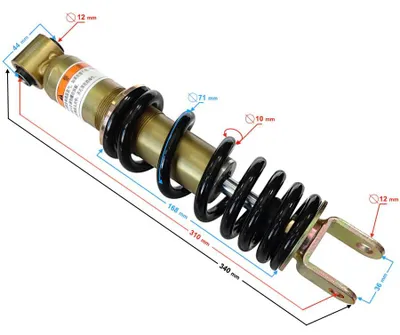 Produktbild von Hinterer Stoßdämpfer BLADE R