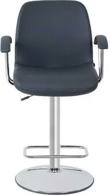 Immagine prodotto di Sedia moderna grigia sgabello da bar di design in metallo sgabello elegante per mobili