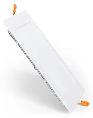 Produktbild von LED Einbaustrahler flach 12W Eckig SuperSlim Schnitt 155x155mm 4000K Neutralweiß