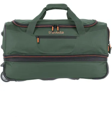 Obrázek produktu pro Cestovní taška na kolečkách Travelite BASICS, 55 cm, tmavě zelená, 51 litrů