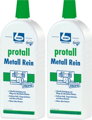 Produktbild von 2x protall Metall Rein, 500ml | Flasche (500 ml)