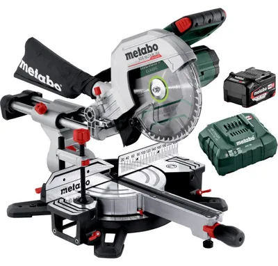 Produktbild von Metabo Akku Kappsäge Einführungsangebot Akku Ladegerät KGS 18LTX BL254 614254920
