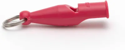 Productafbeelding van Sportfluitje met halsband, roze, lichtgewicht, geschikt voor training en buitengebruik