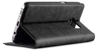 Produktbild von Cadorabo Hülle für Samsung Galaxy S7 Schutz Hülle in Schwarz Handyhülle Etui Case Cover Magnetverschluss