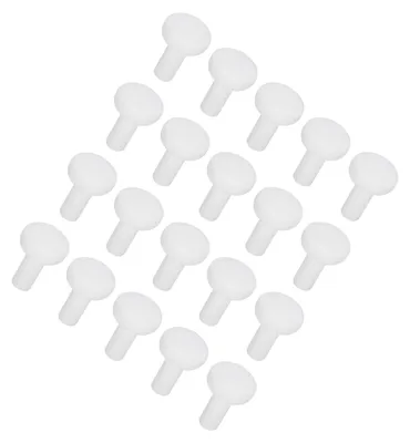 Silikonstopfen T-förmig 3 mm Ø, weiß, 20 Stück