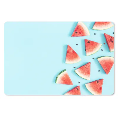 Produktbild von MuchoWow® Mauspad Mousepad Wassermelone - Sommer - Blau 27x18 cm - Mousepads - Maus Mat - Pad - Mausunterlage - Büroartikel - Desk Matten