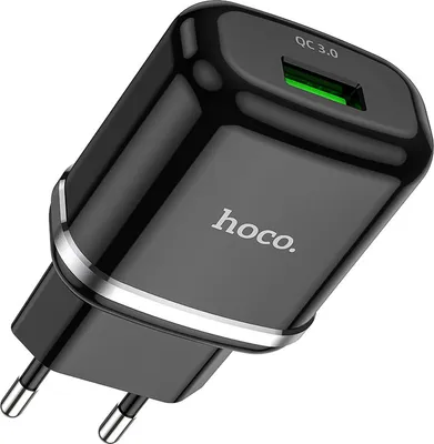 Image de Hoco N3 18W QC 3.0 Power USB Chargeur secteur Chargeur rapide Prise de charge voyage pour iPhone, iPad, Samsung