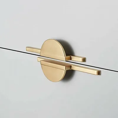 Produktbild von 2 Stück Küchenschrankgriffe, 64 mm Lochabstand, goldfarben, Küchengriff, Küchenschrankgriff, Küchentürgriff, Küchenschubladengriff
