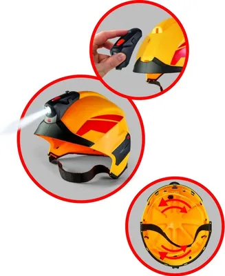 Produktbild von Simba - 108101000 - Feuerwehr Helm Rosenbauer mit Licht