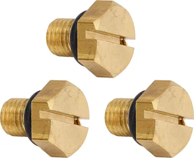 Zdjęcie produktu dla 3szt Śruba spustowa miski pływakowej gaźnika z o-ringiem 6H3-14992-00 do silników zaburtowych 2T 40 50 60 75 do 90 KM