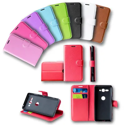 Produktbild von Für Apple iPhone 12 Mini 5.4 Handy Tasche Wallet Schwarz Etuis Kunst-Leder Hülle