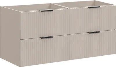 Produktbild von Waschtischunterschrank 120.4cm Adriel mit 4 Schubladen, Beige