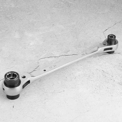 Productafbeelding van 8-21 mm Multifunctionele ratelsleutel met 72 tanden en 12 doppen, dubbelzijdige gereedschappen voor autoreparatie
