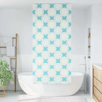 Immagine prodotto di vidaXL Tenda a rullo per doccia 110x240 cm Larghezza del tessuto 106 cm