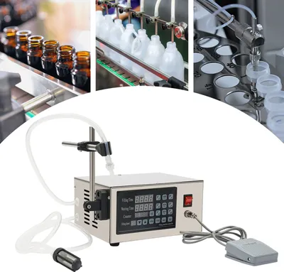 Zdjęcie produktu dla Automatyczna maszyna do napełniania płynów Urządzenie do napełniania płynów Maszyna do napełniania płynów 5-3500ml Maszyna do napełniania płynów wodnych