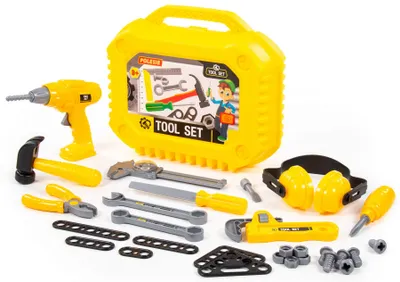 Produktbild von Werkzeugkoffer Nr. 20 Kinder Spielset 32-tlg. mit Heimwerker Handwerker Werkzeug