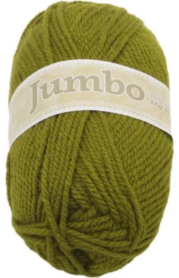 Imagen del producto de Hilo JUMBO - 100 gramos, 147 metros - Verde