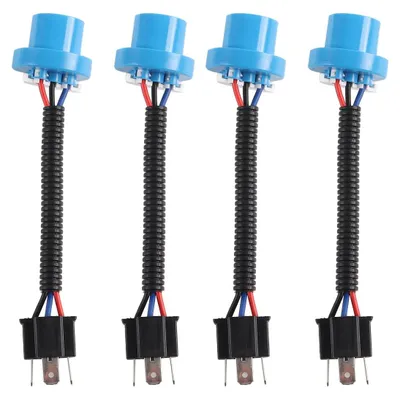 4er Set 9007 auf H4 Scheinwerfer-Adapterkabel, Konvertierung