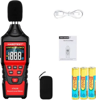 Zdjęcie produktu dla Decybelomierz Habotest (miernik dźwięku) 30-130 dB