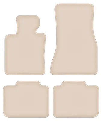 Produktbild von DURBAN Beige Velours-Fußmatten-Set für BMW 6 G32 GT Gran Turismo (2017-)