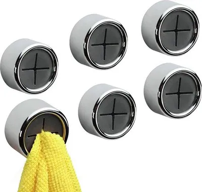 Produktbild von 6 Stück Selbstklebende Handtuchhalter Küche Wand