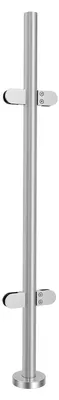 Produktbild von Geländerpfosten aus Edelstahl 316, 110 cm für Balustraden, geeignet für Balkon, Terrasse, verschiedene Innenzäune und Schwimmbadzäune