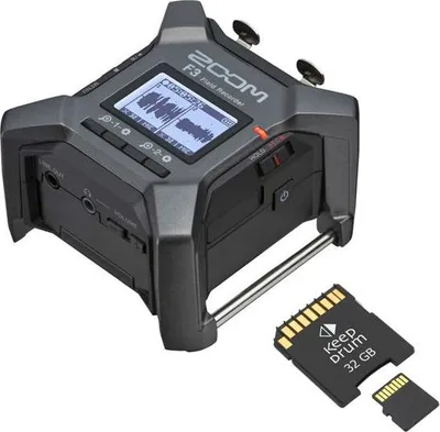 Obrázek produktu pro Vícestopý terénní rekordér Zoom F3 s paměťovou kartou