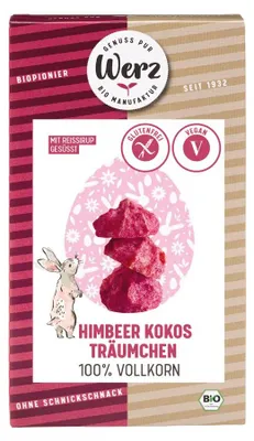 Produktbild von Werz Himbeer Kokos Träumchen 110g
