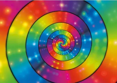 Image de YAZZ Puzzle Spirale de lumières 1000 pièces